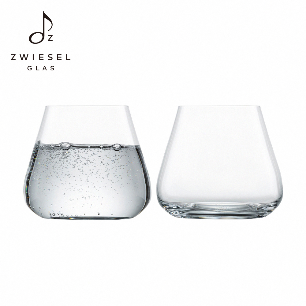 德國蔡司酒杯 Zwiesel Glas Air類手工2入435ml 萬用水晶杯/紅酒杯/水杯/調酒杯