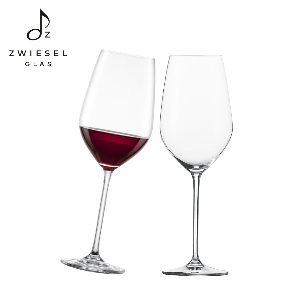 德國蔡司酒杯Zwiesel Glas Fortissimo 波爾多紅酒杯650ml 2入組