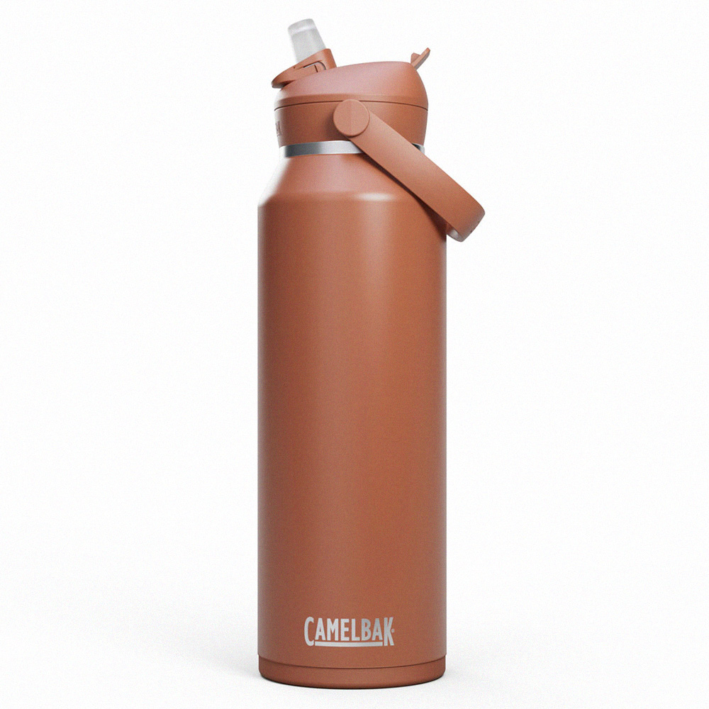 【CamelBak】1200ml Flip Straw不鏽鋼多水吸管保溫瓶(保冰)