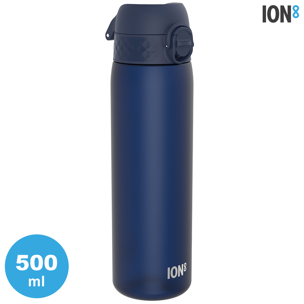 ION8 Medium 運動休閒水壺I8RF500 / Navy海軍藍/500ml