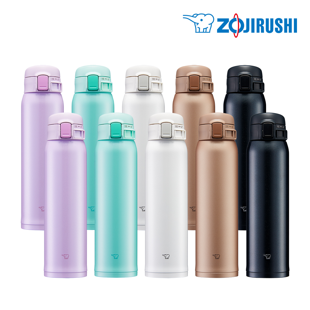 象印不鏽鋼彈開式保溫杯600ml+600ml(SM-SR60E+SM-SR60E)超值二入組