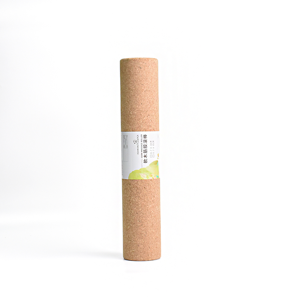 Approach yoga 與自然滾動-軟木筋膜滾棒-45cm