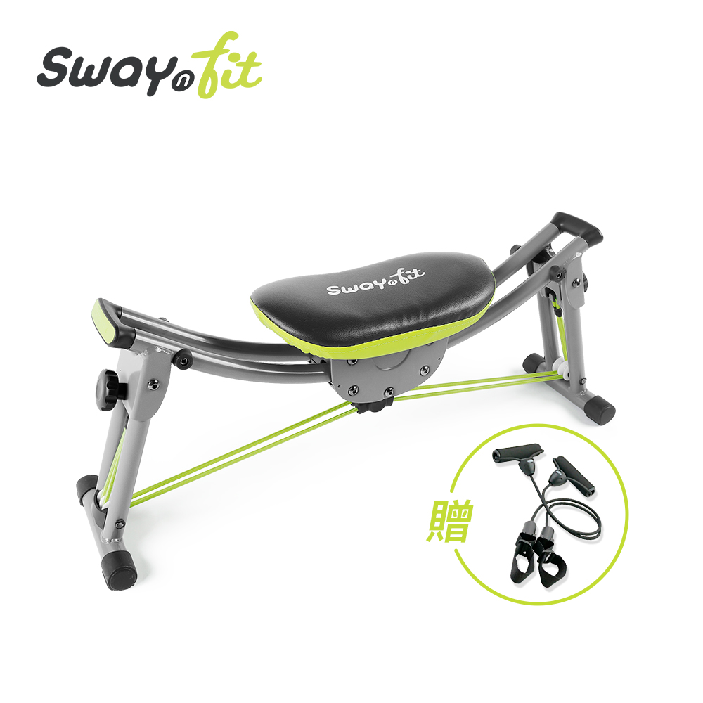Sway N Fit搖擺健腹椅-檸檬綠(含拉力繩)