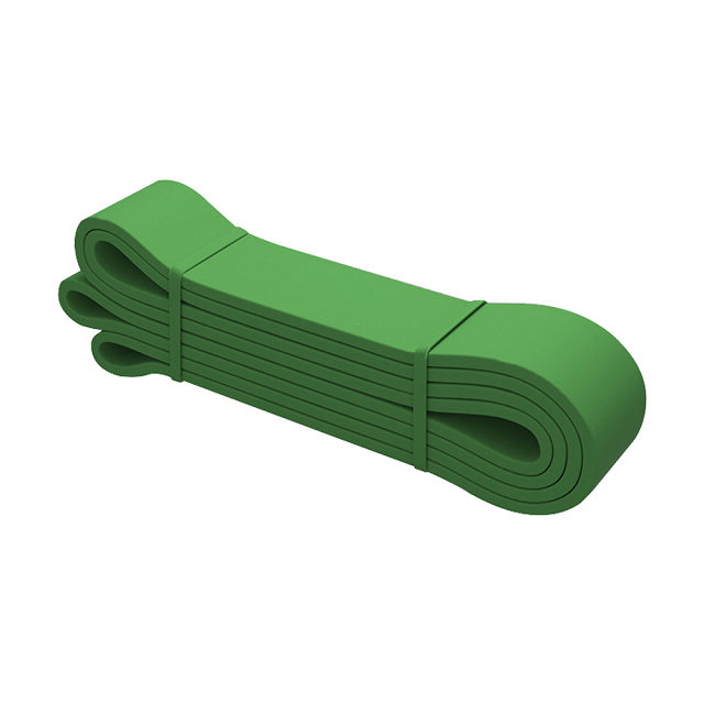 【Mesenfants】125磅綠色阻力帶 彈力帶 拉力帶 多功能環狀彈力帶 瑜珈 健身 重訓拉力繩TRX