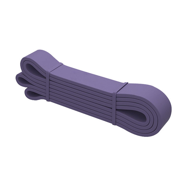 【Mesenfants】85磅紫色阻力帶 彈力帶 拉力帶 多功能環狀彈力帶 瑜珈 健身 重訓拉力繩TRX