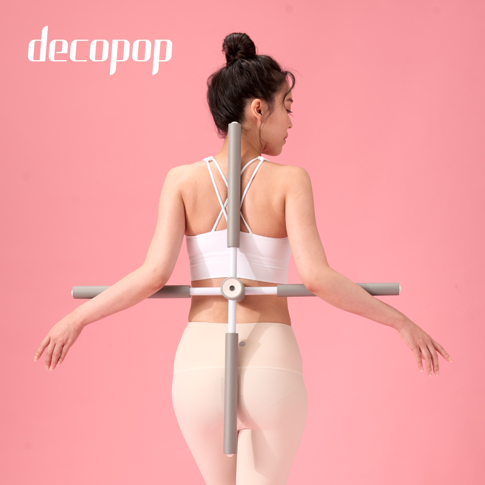 【decopop】美姿美體十字瑜珈棍 (DP-301)