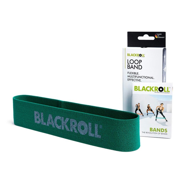 BLACKROLL® - Loop Band 德國翹臀圈-阻力訓練彈力帶 [短綠-中強度