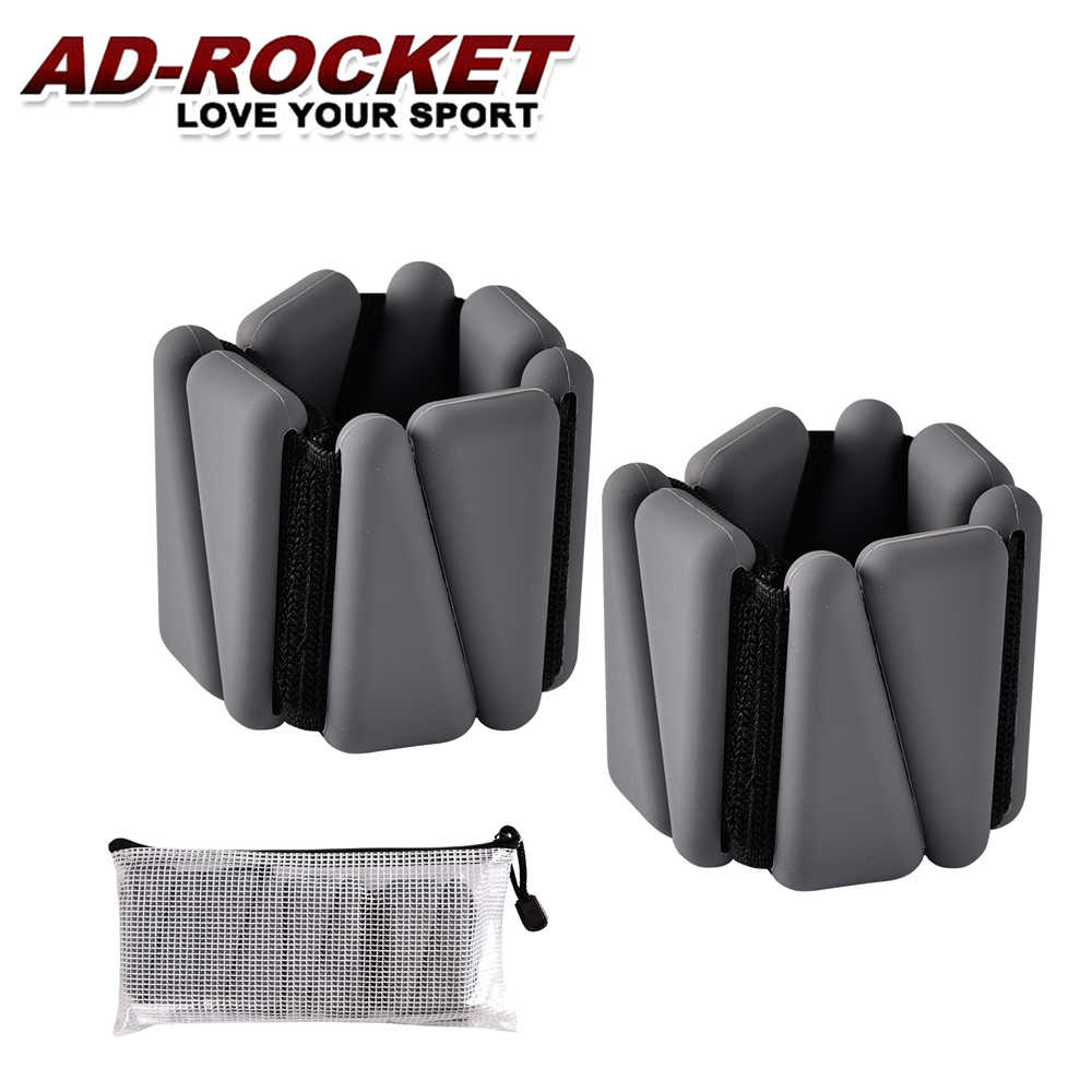 【AD-ROCKET】多功能負重器 0.5-2磅可調pro款 兩入組/手環/腳環/專業加重器/綁手沙袋/沙包(兩色任選)