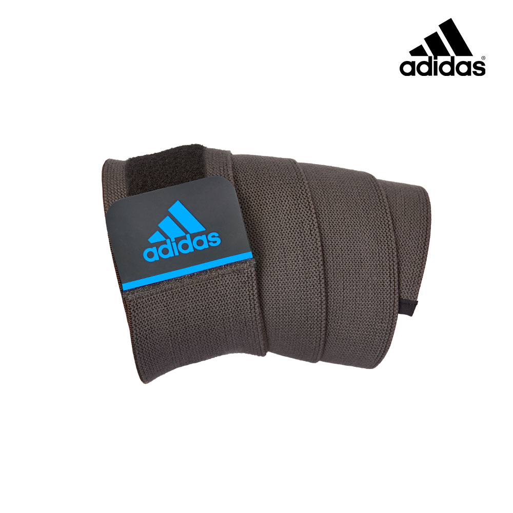 Adidas彈力纏繞式訓練護帶(藍)