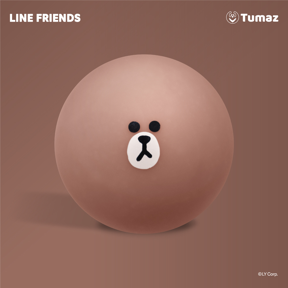 【Tumaz月熊健身】熊大紓壓放鬆按摩球-LINE FRIENDS特別款
