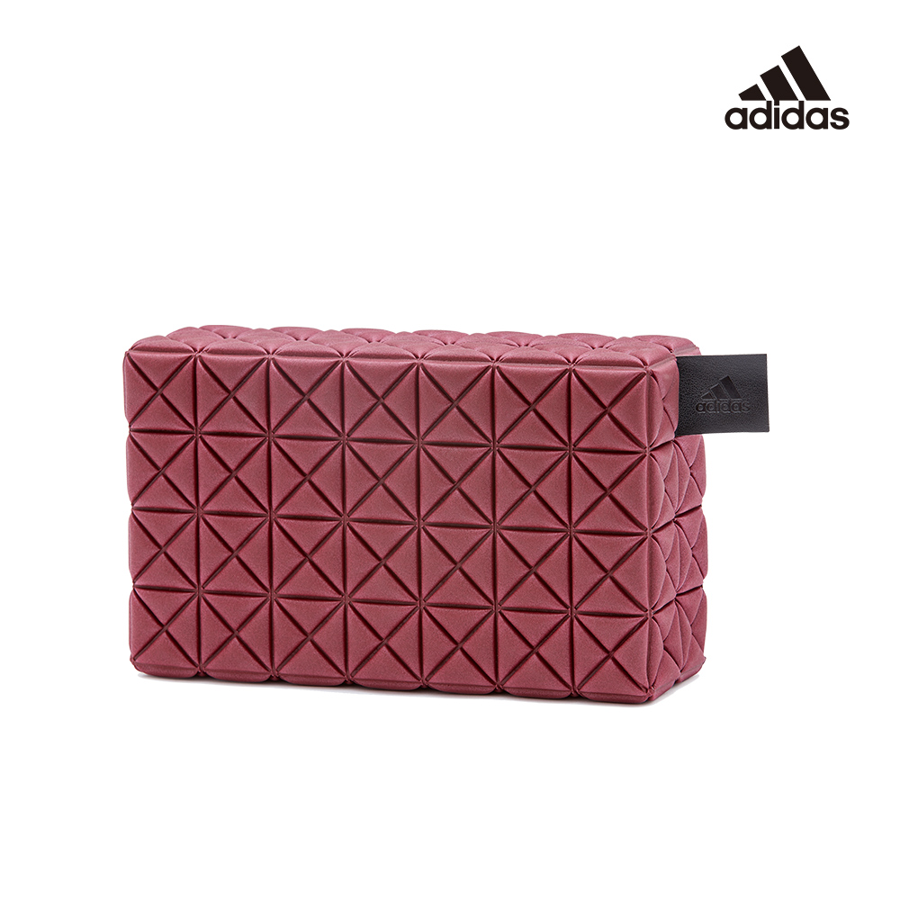 Adidas-專業訓練立體格紋瑜珈磚