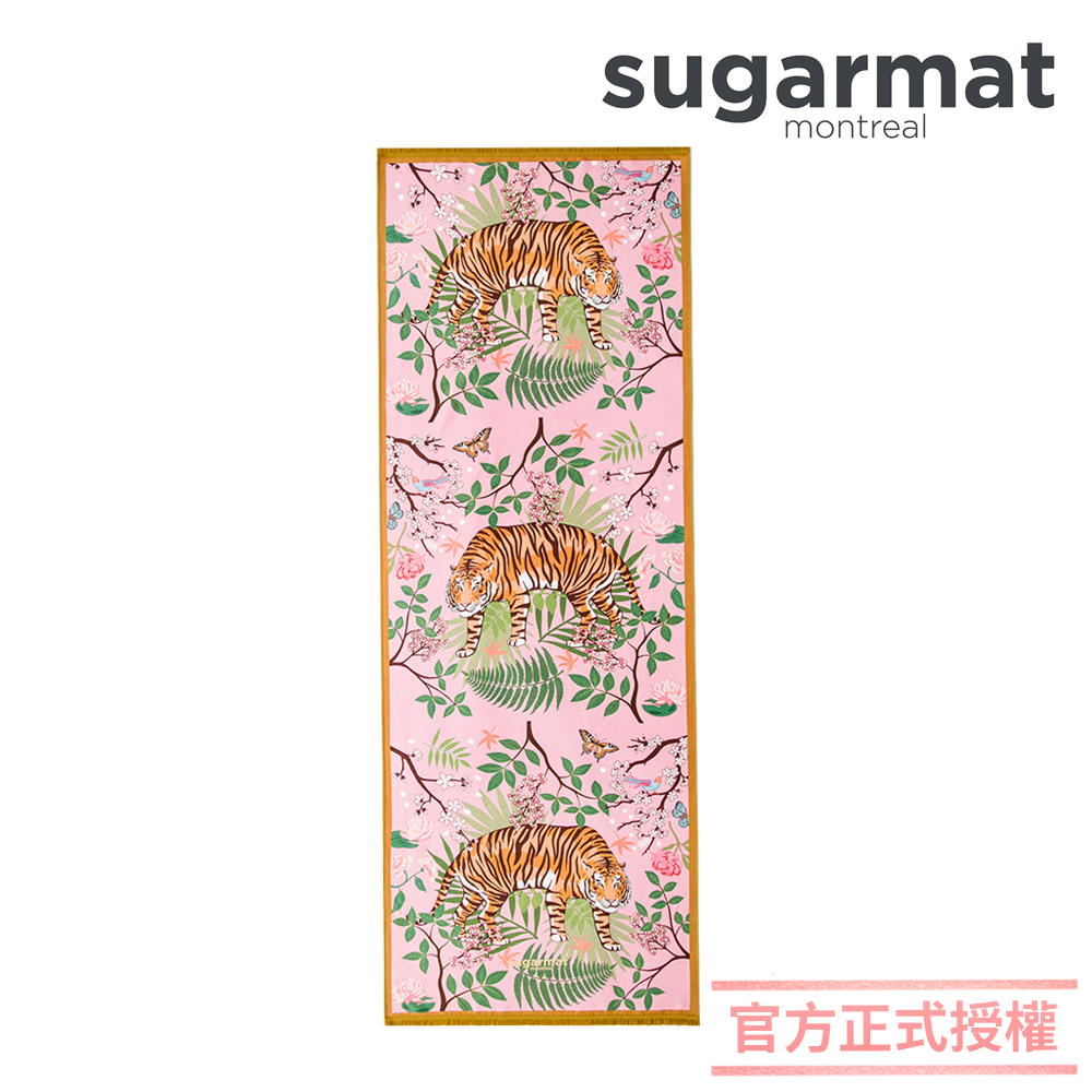 【加拿大Sugarmat】頂級加寬瑜珈鋪巾(1.0mm) 條紋魔術師 The Striped Charmer