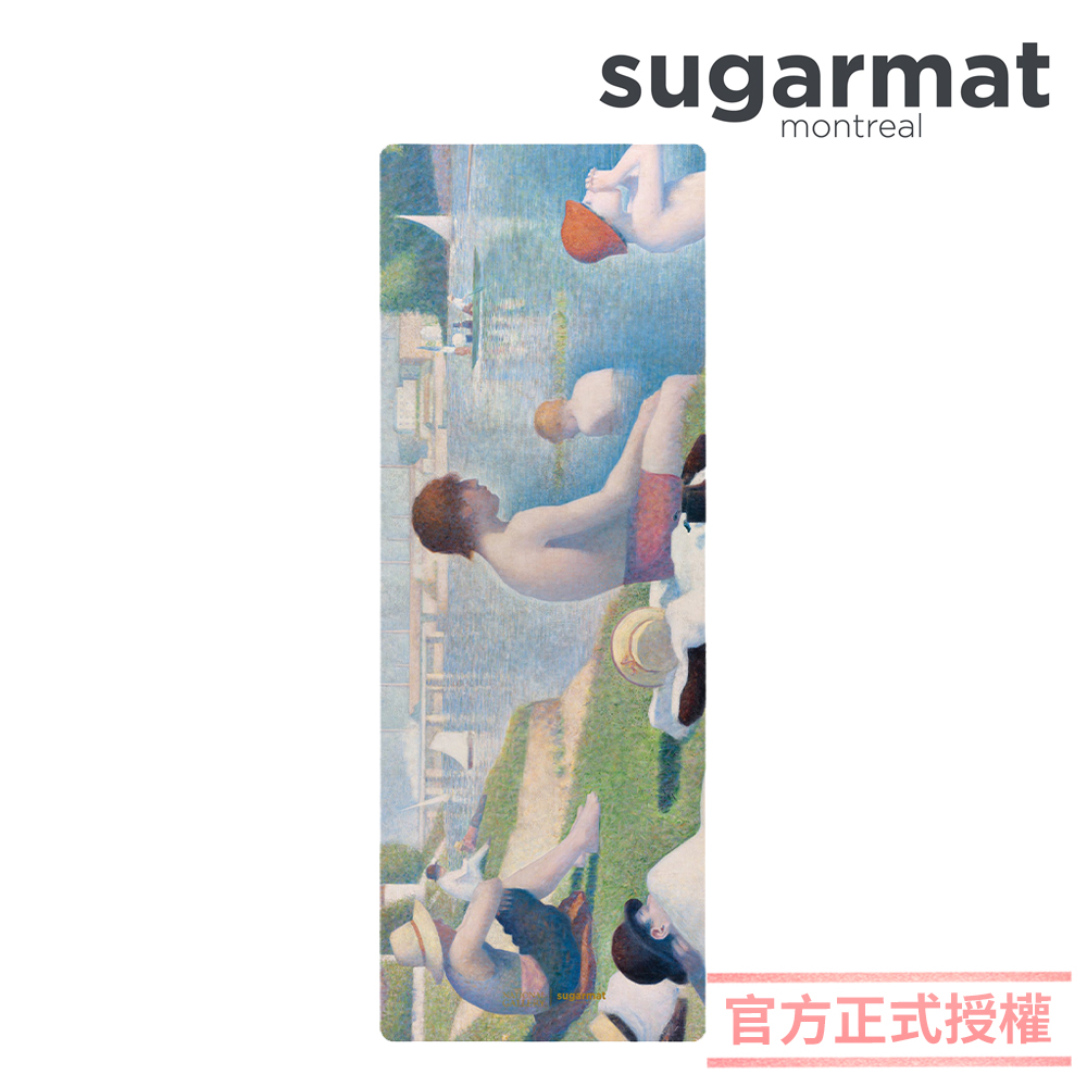 【加拿大Sugarmat】頂級加寬PU瑜珈墊(1.8mm) 阿尼埃爾浴場 Bathers at Asnieres