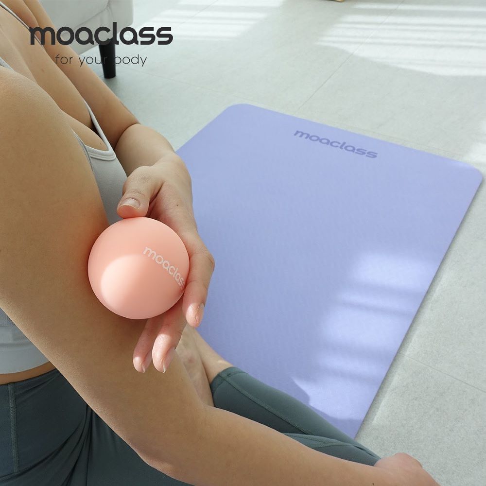 韓國 Moaclass 肌肉筋膜舒緩 指壓 按摩球 粉紅