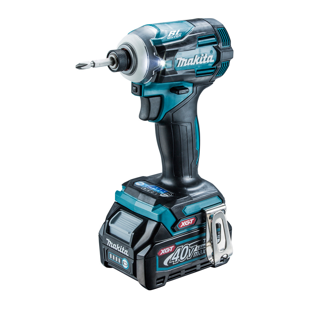 MAKITA TD001GD203(藍) 40V充電式無刷衝擊起子機