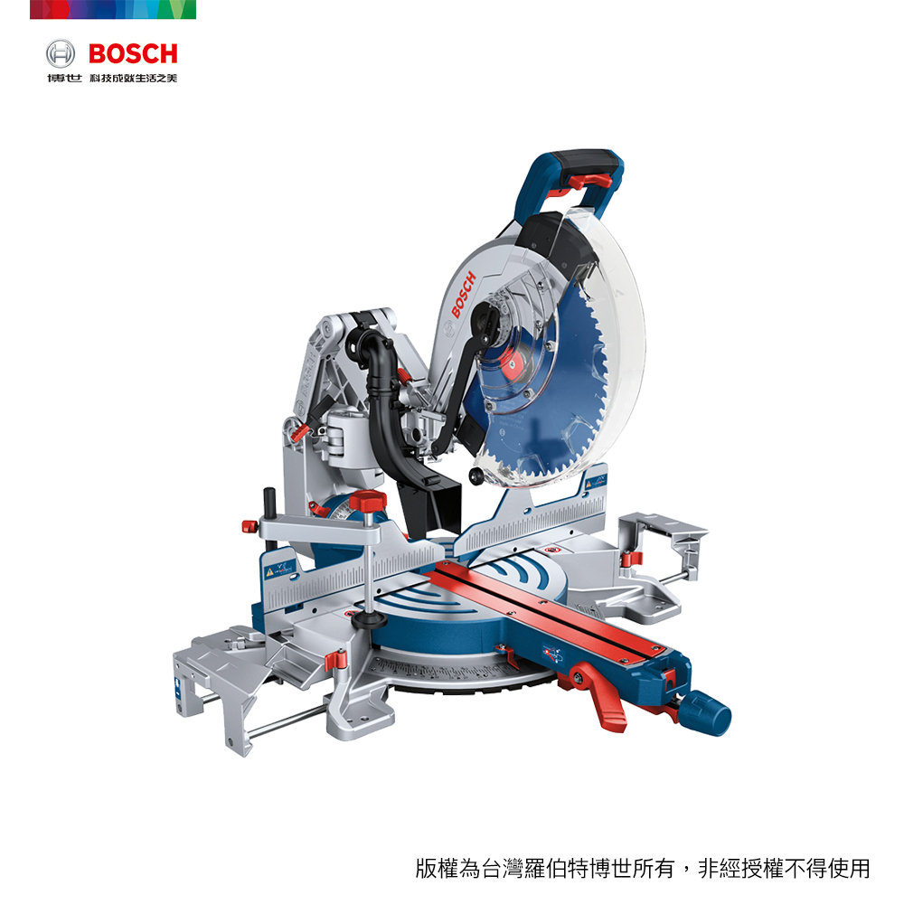 BOSCH 18V鋰電免碳刷12"木工切斷機 GCM 18V-305 GDC (空機)