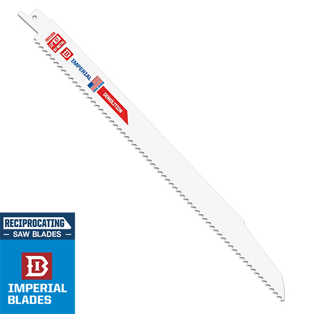 【美國硬派Imperial blades】軍刀鋸 加厚拆除 12×6T(5入)