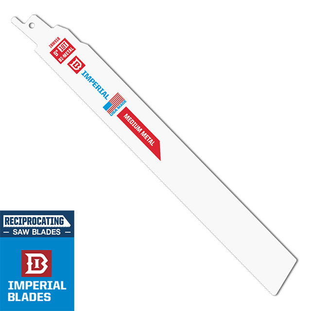 【美國硬派Imperial blades】軍刀鋸 加強寬版 9×18T(5入)