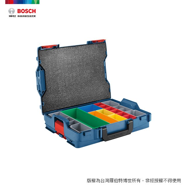 BOSCH 新型系統式工具箱 L-BOXX 102(含13件置物格)