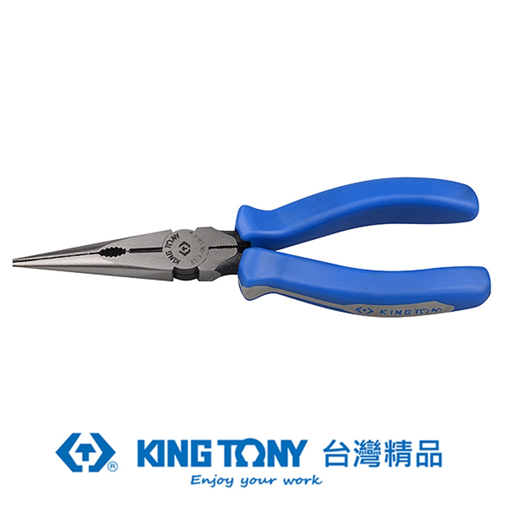 KING TONY 金統立 專業級工具 日式尖嘴鉗 6-1/2" KT6313-06