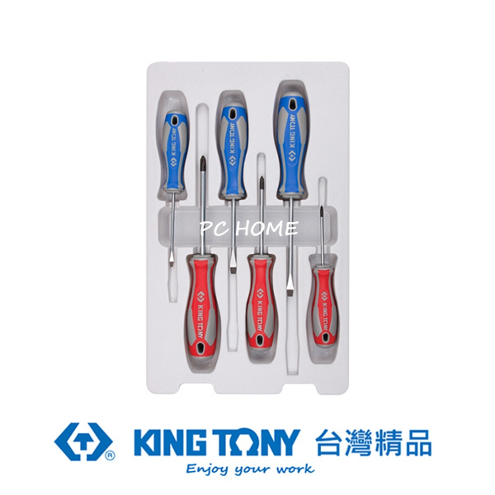 KING TONY 金統立 專業級工具 6件式 起子組 KT31116MR
