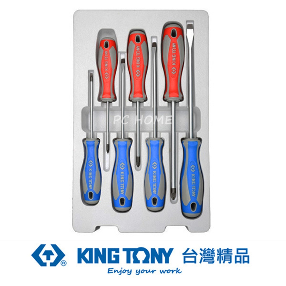 KING TONY 金統立 專業級工具 7件式 起子組 KT30127MR
