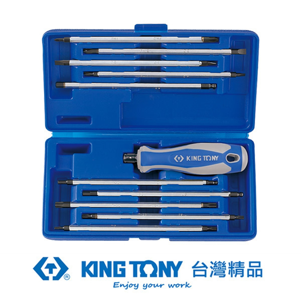 KING TONY 金統立 專業級工具 11件式 可換式起子組 KT32518MR01