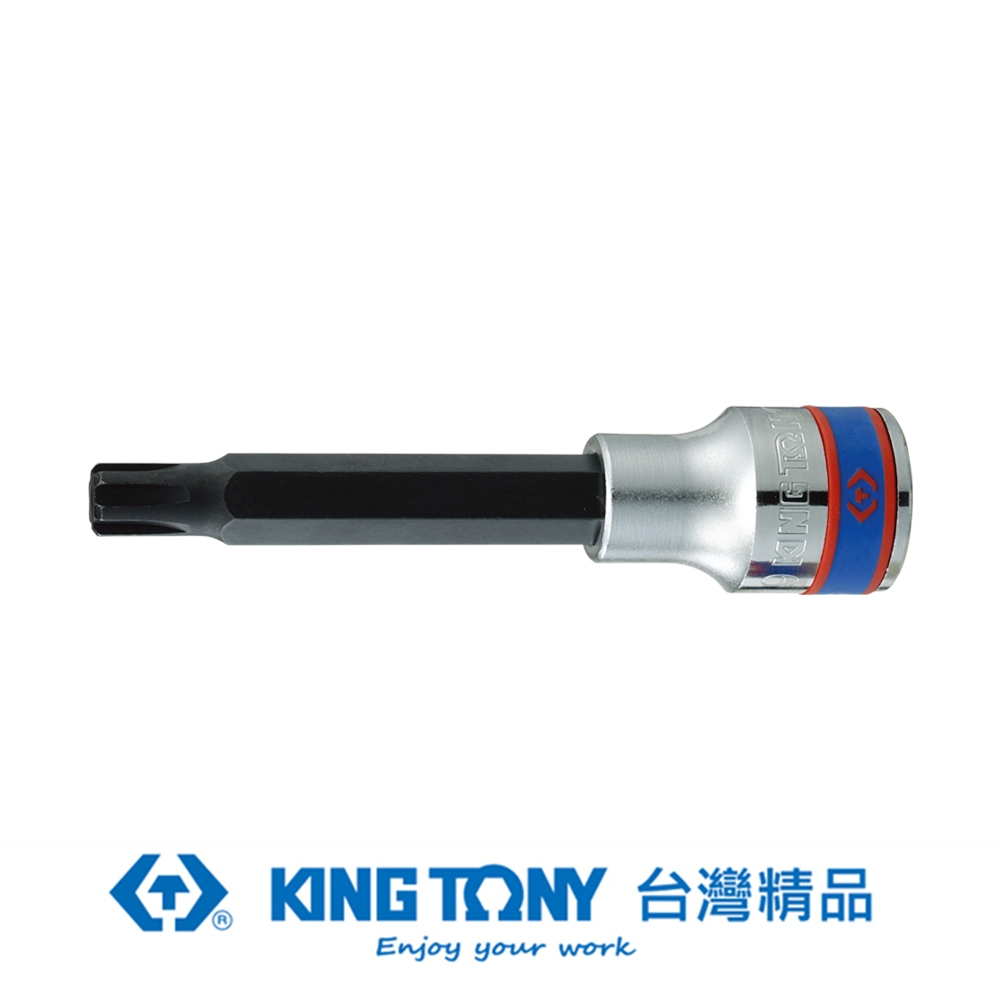 KING TONY 金統立 專業級工具 1/2"DR. 六齒軸心起子頭套筒 M9 KT404909
