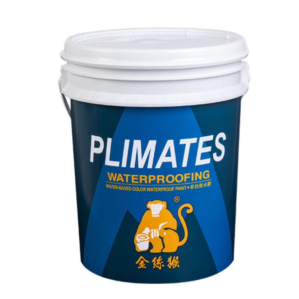 Plimates 金絲猴 P-601 高黏性高彈性外牆防水塗料