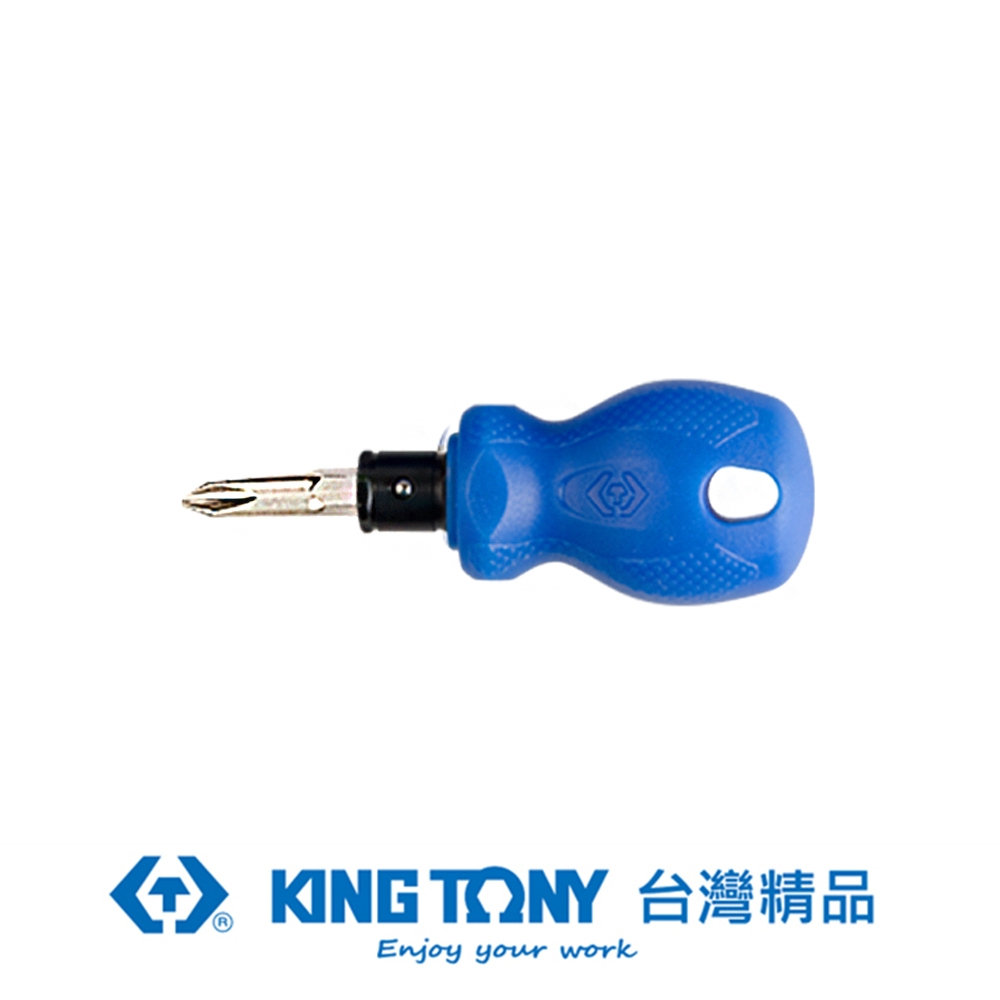 KING TONY 金統立 專業級工具 大頭兩用起子十字 (#2) X 一字(1.2) KT24110214