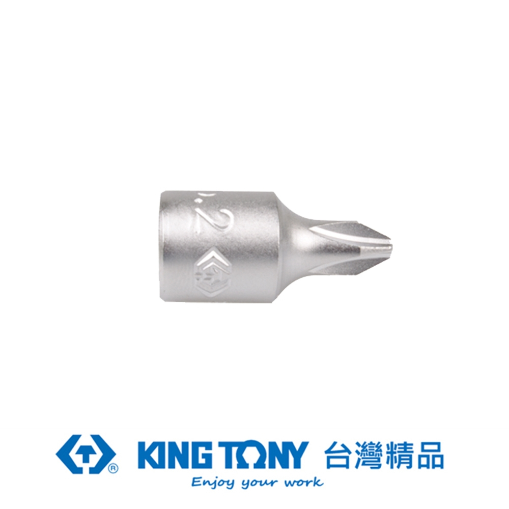 KING TONY 金統立 專業級工具 1/4"DR. 十字起子頭套筒 PH3 KT201103X