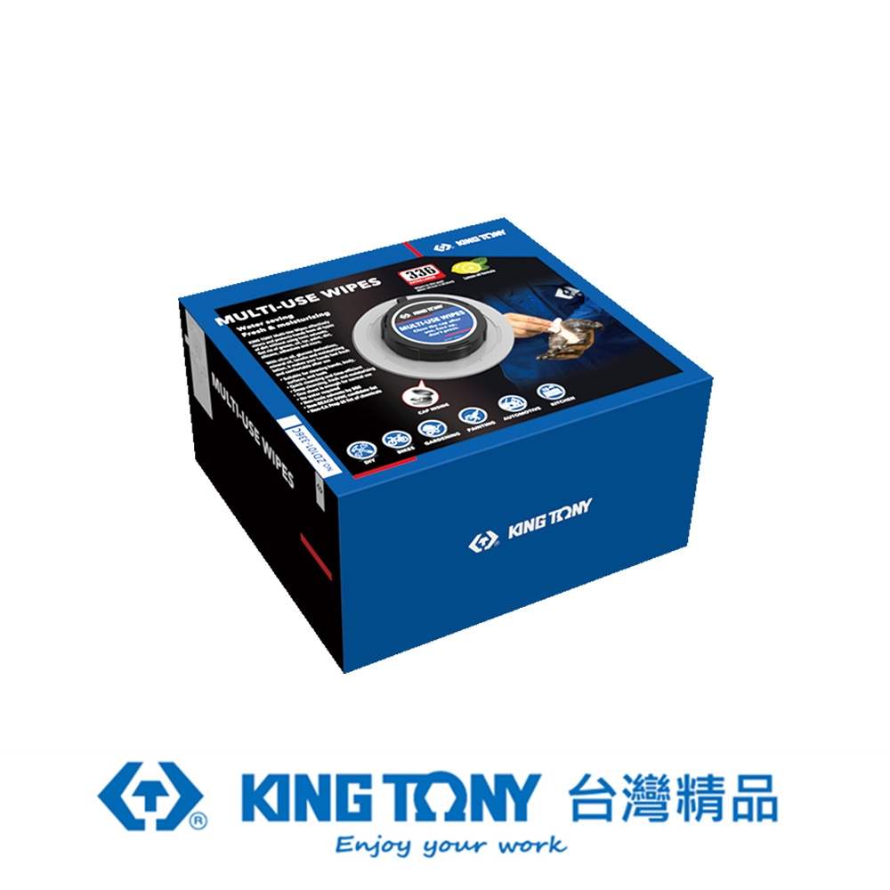 KING TONY 金統立 專業級工具 萬用擦拭紙巾(336片裝) KTZD101-336C