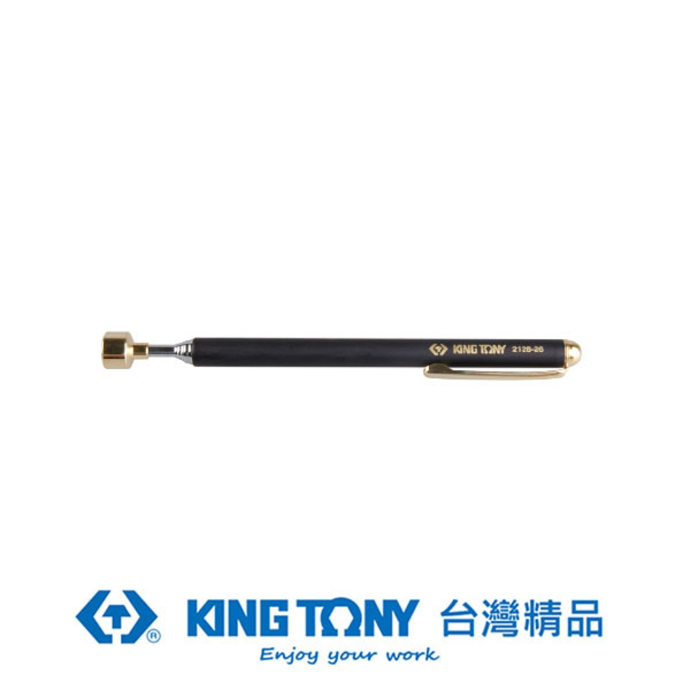 KING TONY 金統立 專業級工具 筆型7節磁力伸縮棒3.5LBS(130~640m) KT2128-26