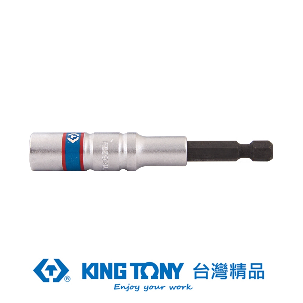 KING TONY 金統立 專業級工具 BIT 12角電動起子頭套筒15mm*80mm KT76B815MA