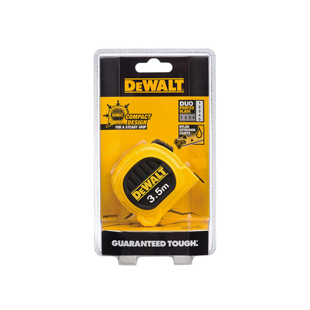 美國 得偉 DEWALT 3.5M*16mm 專業捲尺 DWHT36155
