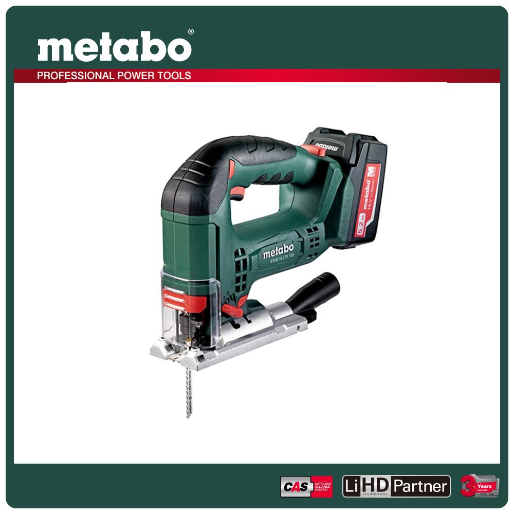 metabo 美達寶 18V鋰電線鋸機 STAB 18 LTX 100 4.0HD單 (16"工具袋)