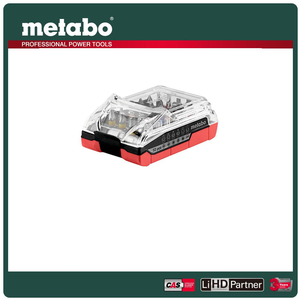 metabo 美達寶 32件式起子頭套組 BATTERY BIT BOX 626696000 32件組