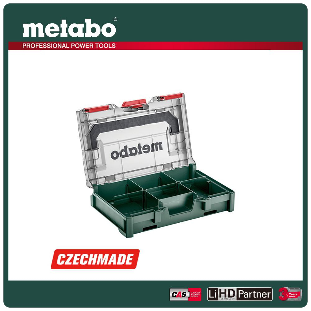 metabo 美達寶 系統組合6格收納盒 metaBOX 63 XS Organizer