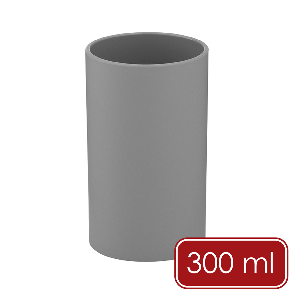 《KELA》Tumblery簡約質感漱口杯(霧灰300ml)