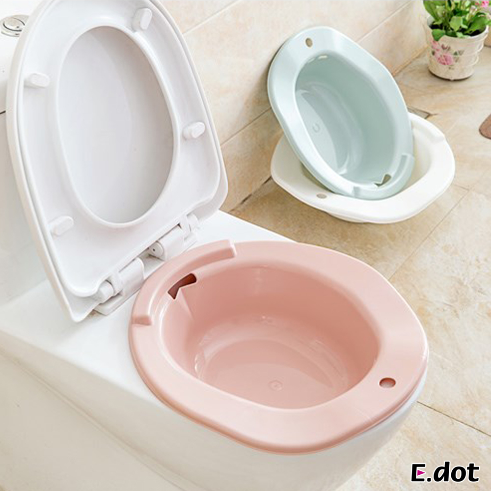 【E.dot】免蹲通用式馬桶坐浴盆月子盆