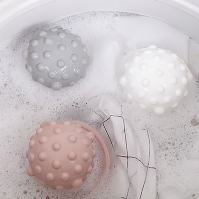 衛浴廚房餐廚生活小幫手▲洗衣機漂浮濾網球-星星系列
