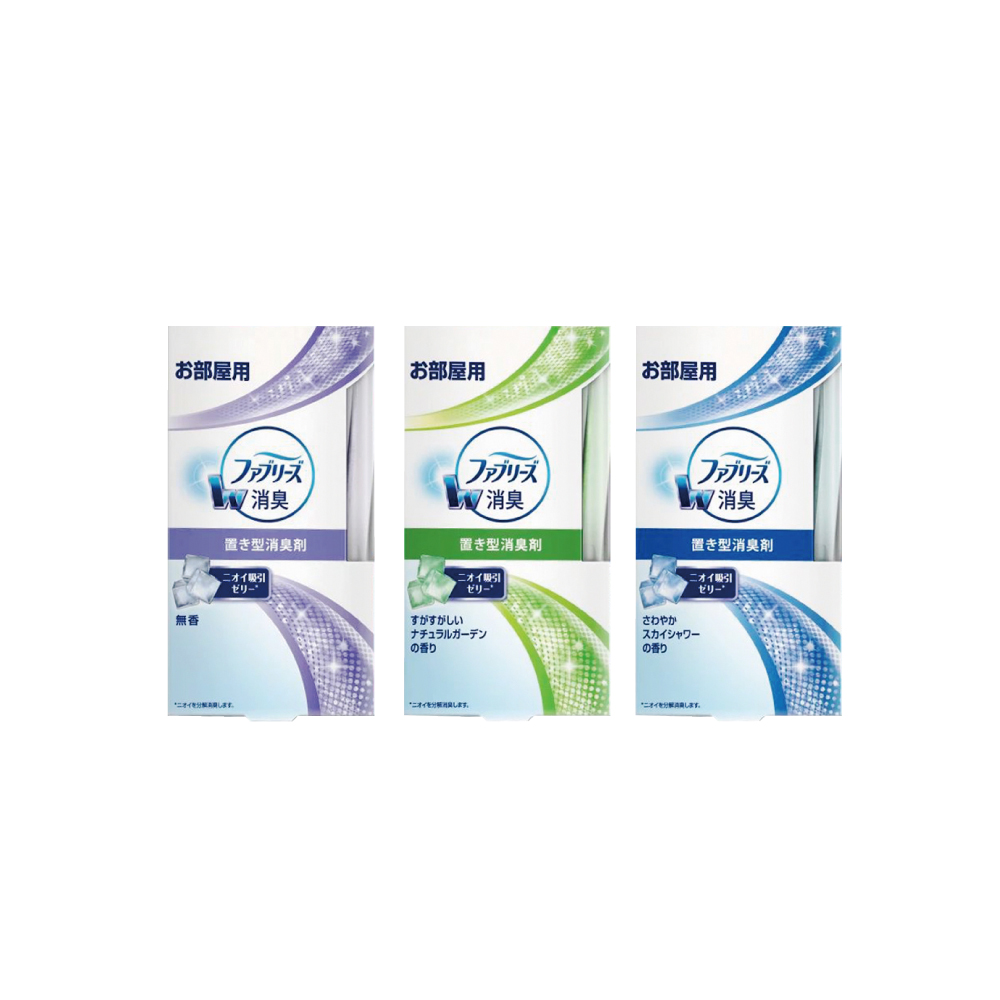 日本Febreze風倍清-衛浴放置型除臭芳香劑(3款可選)130g/盒