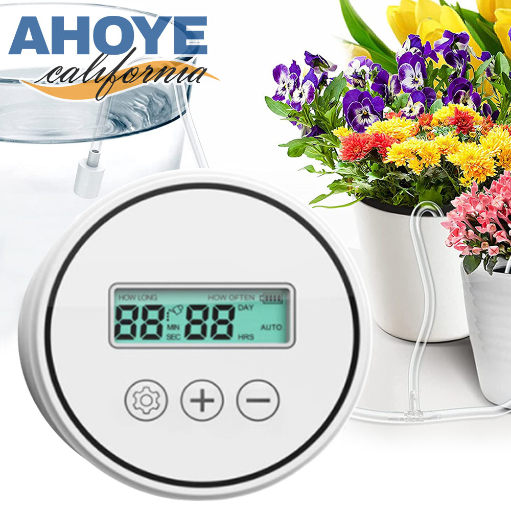 【Ahoye】15盆栽定時自動澆花器 滴灌 盆栽 園藝 澆水器