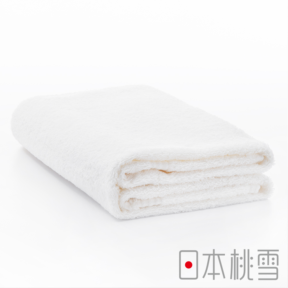 日本桃雪居家浴巾(白色)