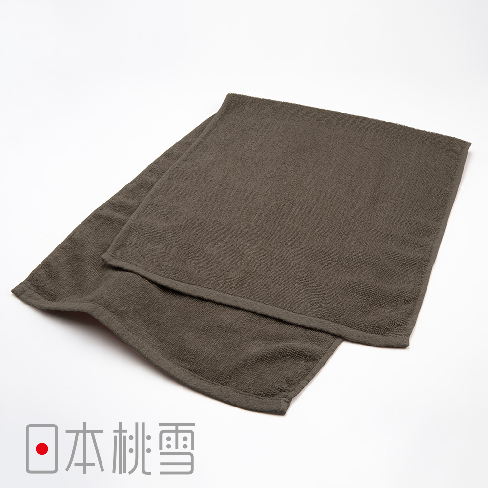 日本桃雪綁頭毛巾(深咖啡色)