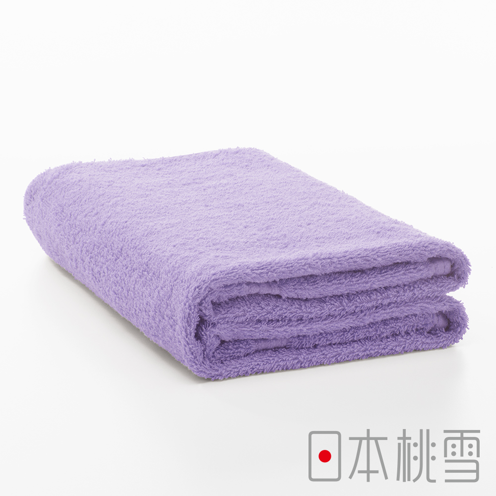 日本桃雪居家浴巾(紫色)