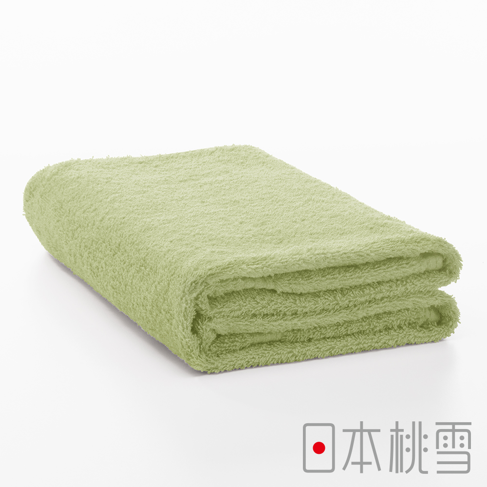 日本桃雪居家浴巾(綠色)
