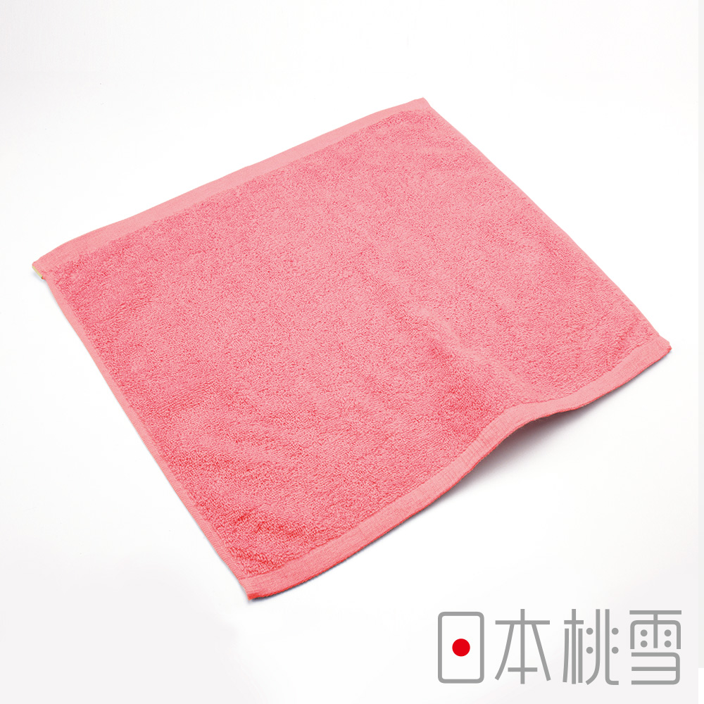 日本桃雪飯店方巾(珊瑚紅)