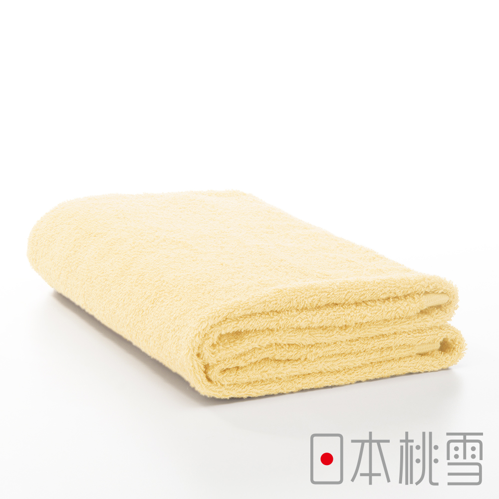 日本桃雪飯店浴巾(奶油黃)