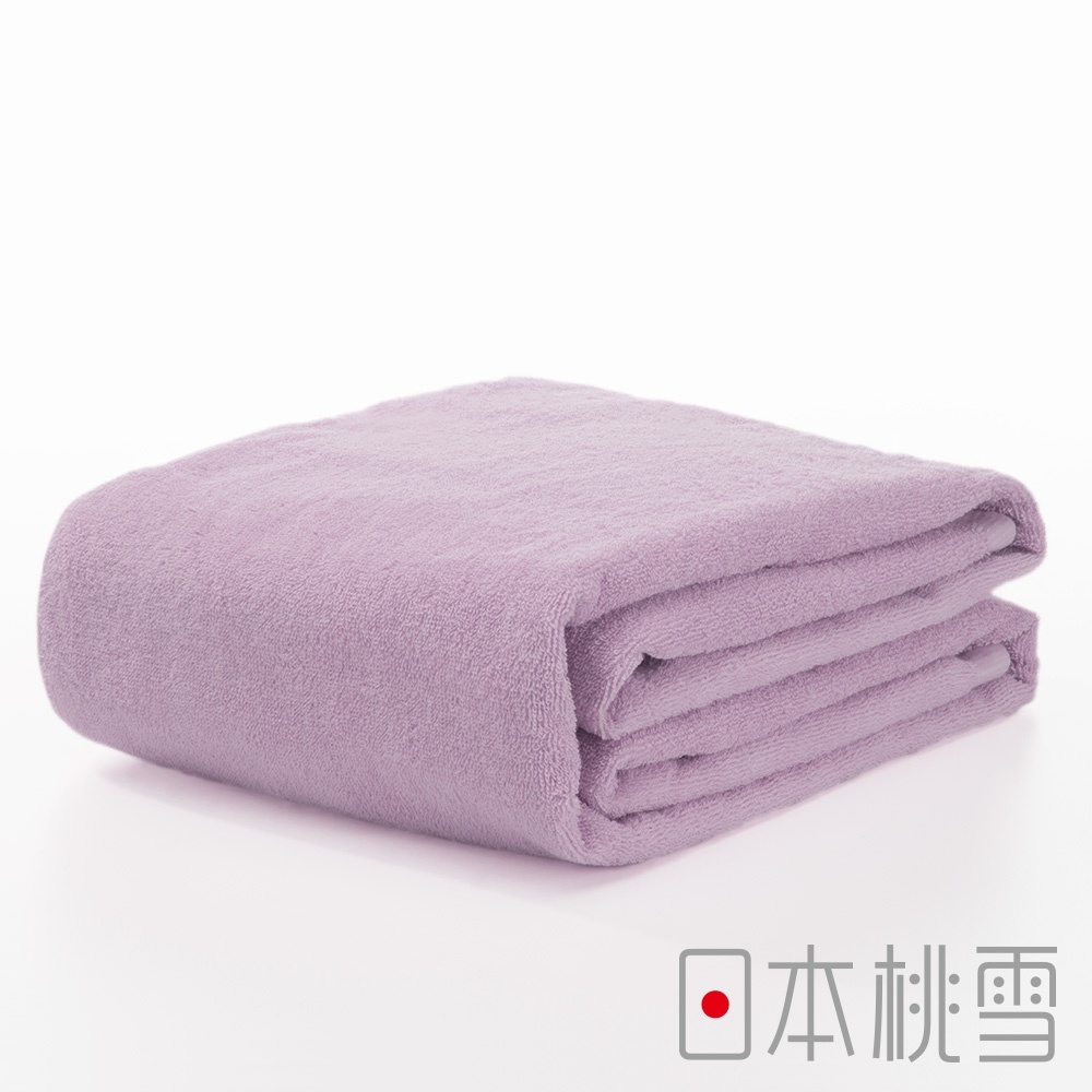 日本桃雪飯店超大浴巾(薰衣草紫)